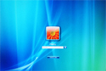 Windows Vista login screen