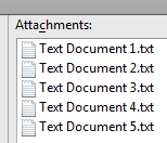 Attach multiple files to an email message with the Windows 7 send to menu