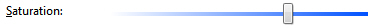 Color saturation for Windows 7 Aero effects