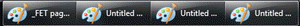 Never combined taskbar buttons in Windows 7