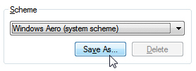 Save or export cursor themes / mouse pointer themes in Windows 7