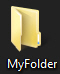 Default folder icon in Windows 7