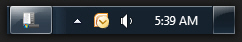 Hide date in taskbar, but show time