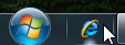 Program pinned to the taskbar in Windows 7