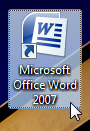 Paste a program shortcut on your desktop