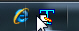 Move or reposition a pinned program in the taskbar